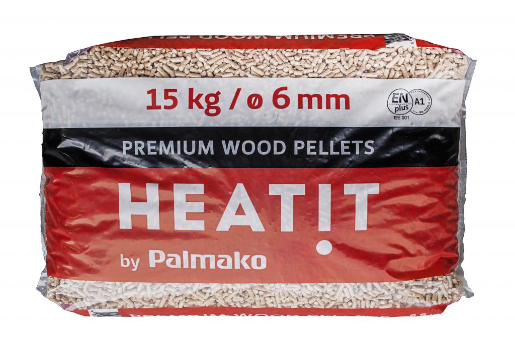 Heatit by Palmako pellet bag